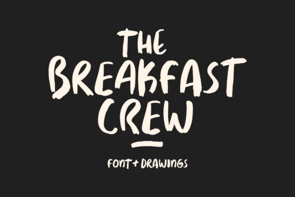 Breakfast Crew Brings Warm Handwritten Charm to Editorial Design