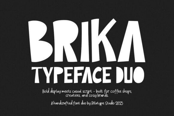 Brika Font: A Handmade Web Design Duo