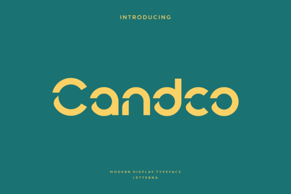 Candco: A Modern Sans Font with Industrial Precision for Brand Design