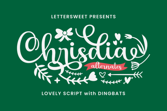 Chrisdia: A Lovely Script Font That Adds Personality to Web Design