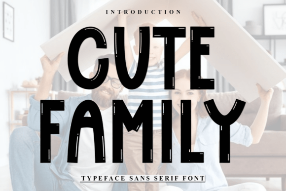 Cute Family Font: Build a Warm Brand for Your Handmade Shop