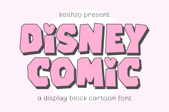 Disney Comic: The Whimsical Font Your Brand Needs