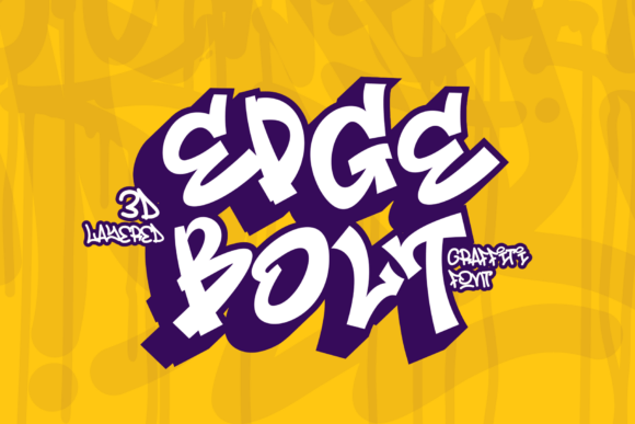 Edge Bolt: A Bold Display Font for Modern Web Design