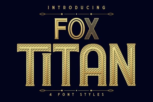 Fox Titan Brings Vintage Character to Editorial Design
