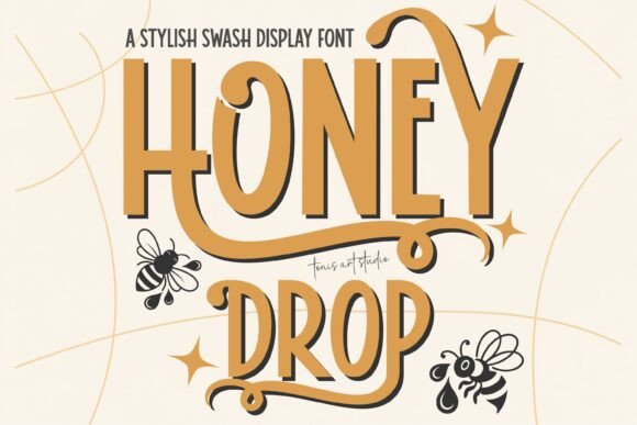 Honey Drop Font Review: A Sweet Display Typeface for Creatives