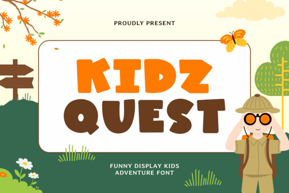 Kidz Quest: A Font That Sparks Adventure