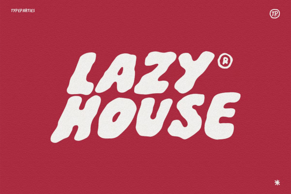 Lazy House Display Font: A Bold Choice for Handmade Products