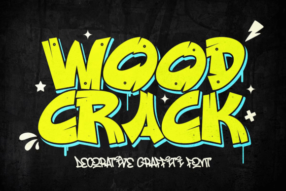 Make Your Brand Stand Out with Wood Crack Font