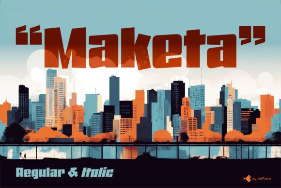 Maketa: A Display Typeface That Brings Editorial Confidence to Every Layout