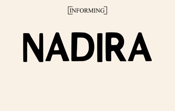 Nadira: A Display Font That Brings Campaign Visuals to Life