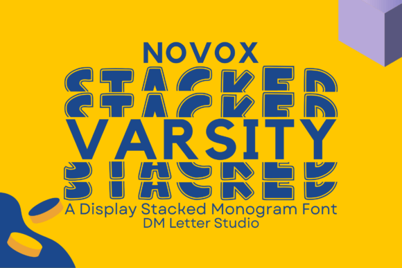 Novox Varsity: A Bold Display Font for Editorial Identity
