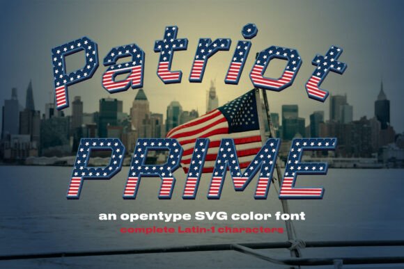Patriot Prime: A Bold Display Font for Web Design