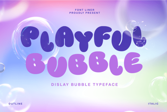 Playful Bubble: A Display Font That Brings Joy to Editorial Design