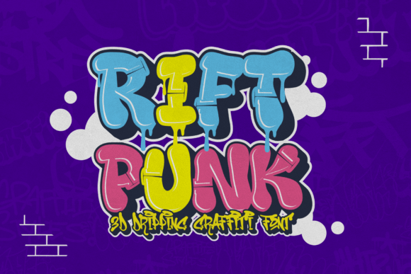 Rift Punk: A Bold Display Font for Editorial Design