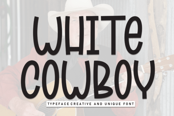 White Cowboy: A Versatile Display Font for Editorial Design
