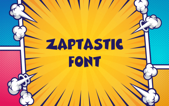Zaptastic: A Display Font Built for Digital Impact